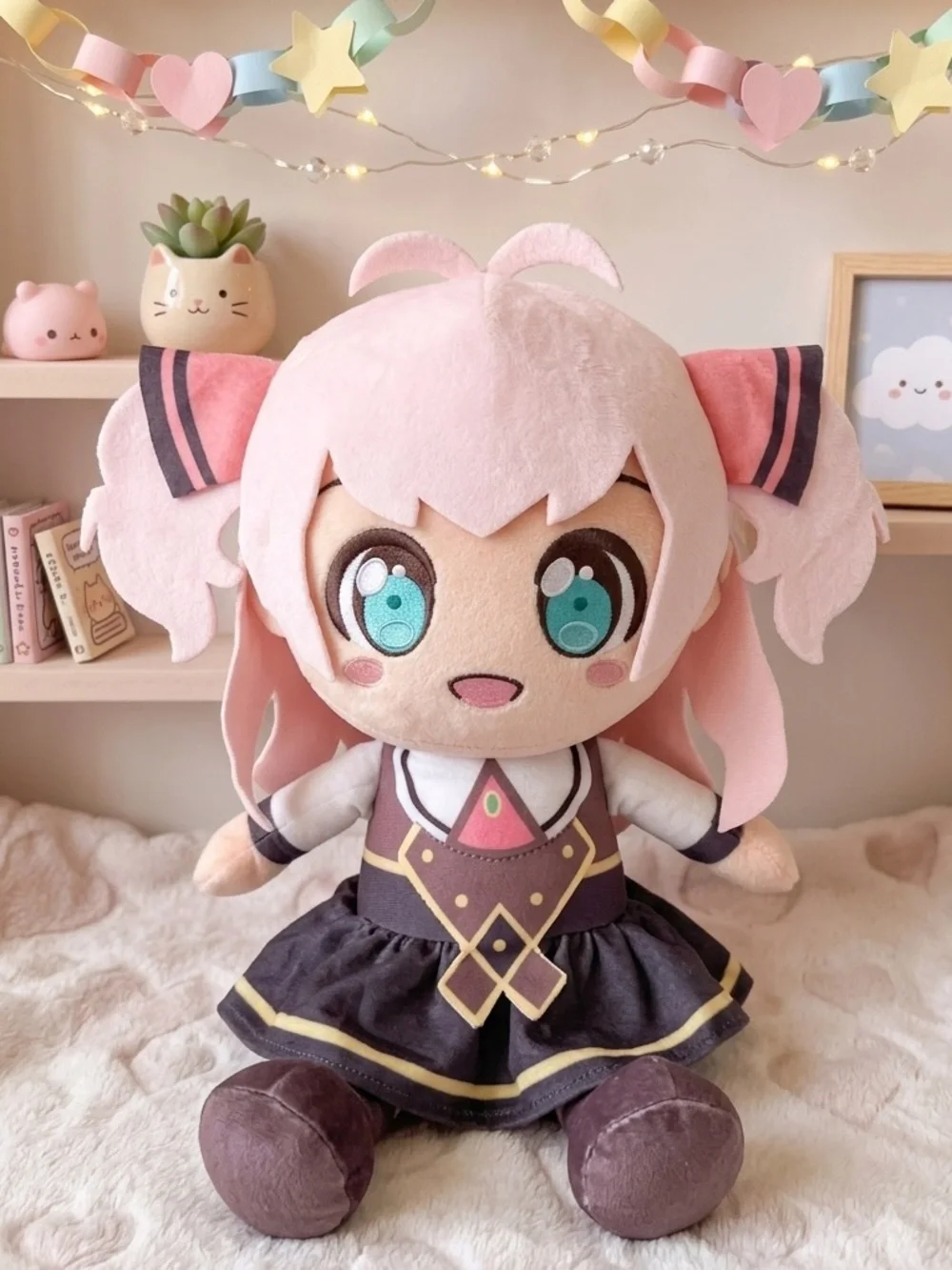 Anime MileAdele von Ascham School Girl Dress 18” plush
